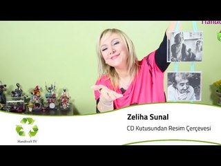 CD Kutusundan Resim Çerçevesi