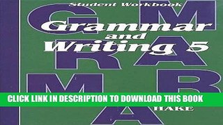 [PDF] Saxon Grammar and Writing: Complete Homeschool Kit Grade 5 Full Colection