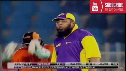 انضمام الحق 9 سال بعد بیٹنگ کرنے آئے وہی انداز میں ایسی کمال بیٹنگ کی دل خوش ہوگیا