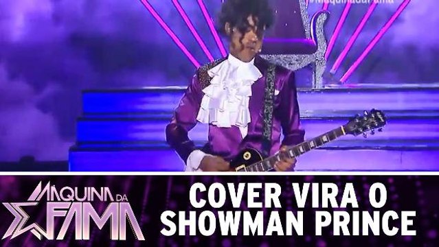 Moço vira Prince e deixa plateia de queixo caído