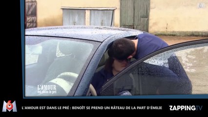 L'amour est dans le pré 2016 : Emilie refuse le baiser de Benoît et lui met un énorme râteau (Vidéo)