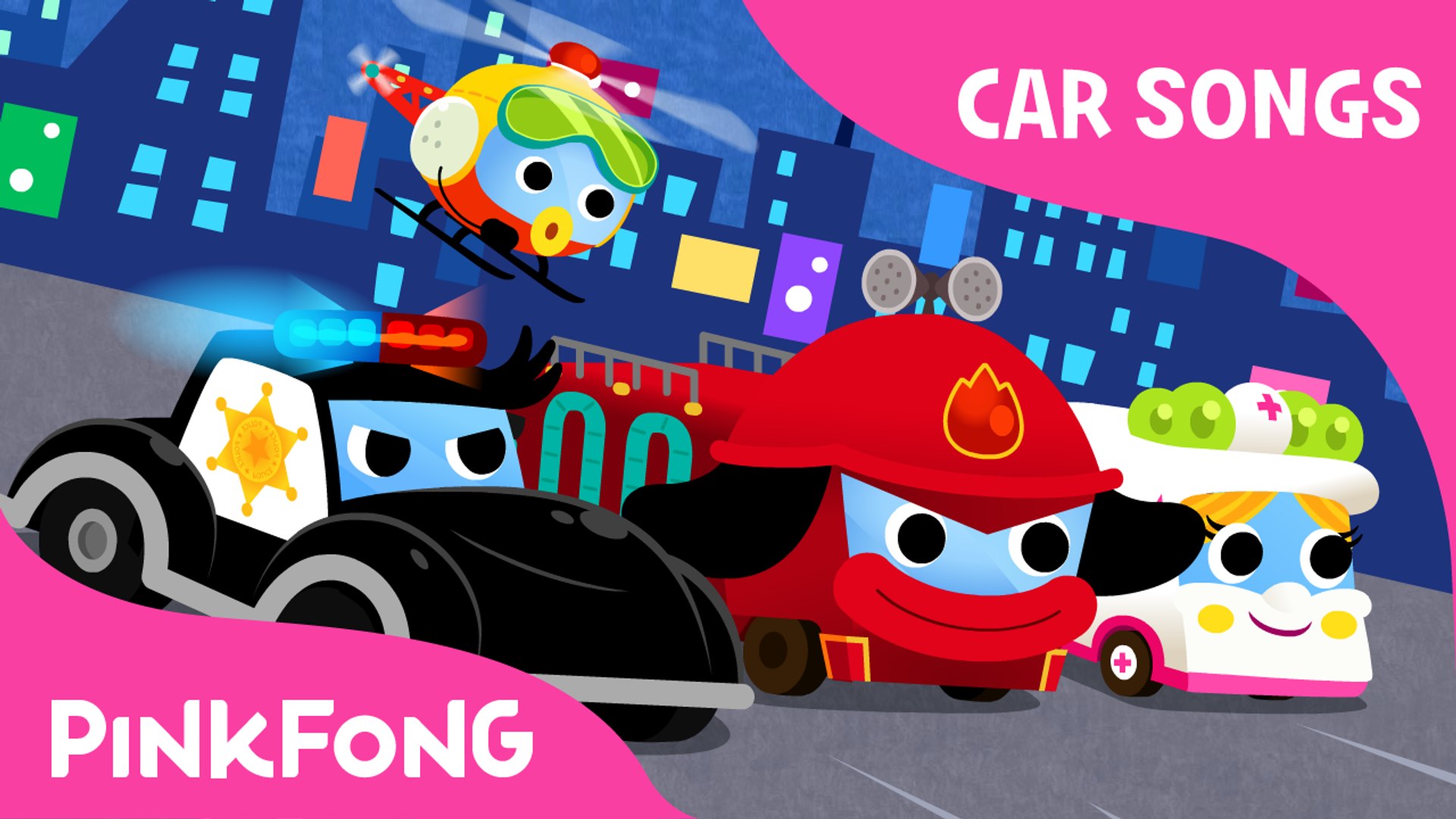Super Rescue Team | Car Songs | PINKFONG Songs for Children - video  Dailymotion