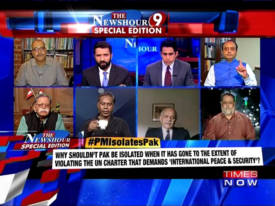 PM Modi Initiated a Global Effort to Isolate Pakistan?: The Newshour Debate (5th Sep 2016)