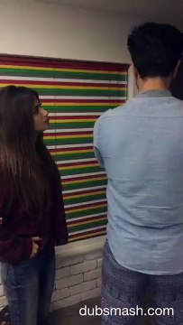Hilarious Dubsmash By Sajal Ali and Feroz Khan