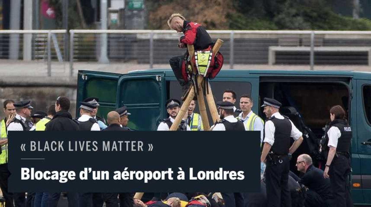 Des manifestants bloquent un aéroport de Londres durant plusieurs heures