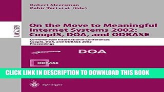 [PDF] On the Move to Meaningful Internet Systems 2002: CoopIS, DOA, and ODBASE: Confederated