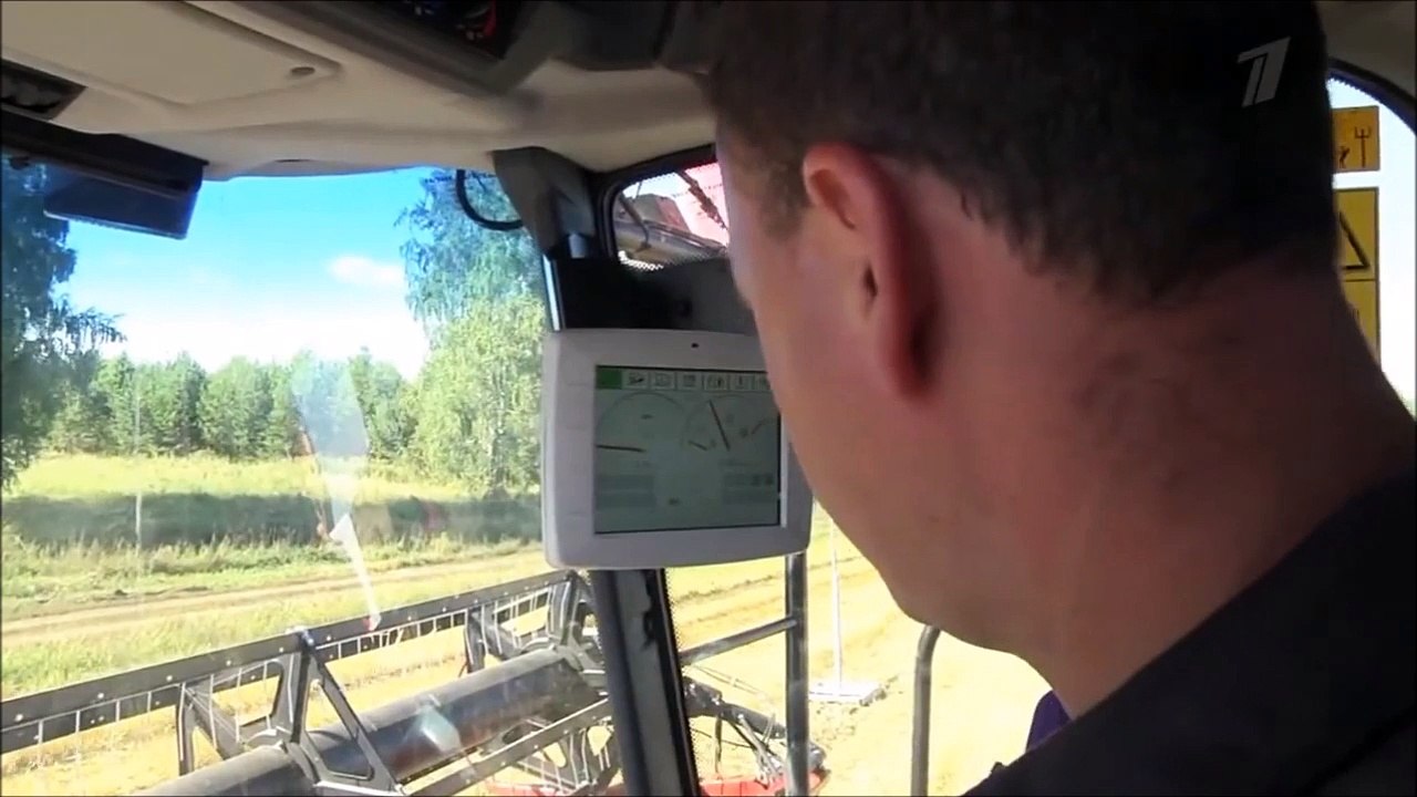 Репортаж о комбайнах TORUM от Первого канала