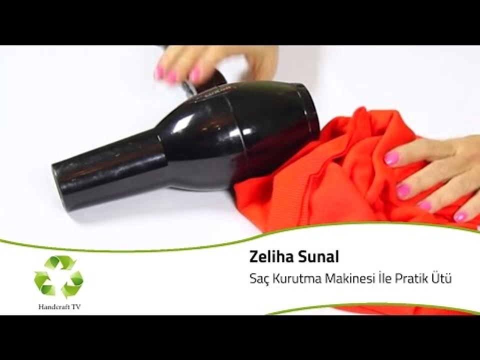 Saç Kurutma Makinesi İle Pratik Ütü