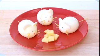 Egg Mouse-Egg Garnishing