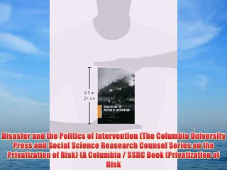 [PDF] Disaster and the Politics of Intervention (The Columbia University Press and Social Science