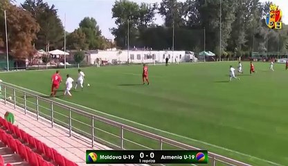 Moldova U-19 1-2 Armenia U-19 - All Goals Exclusive - 6.9.2016