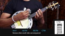 Thiaguinho - Vamo Que Vamo (como tocar - aula de banjo e cavaquinho)