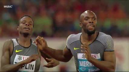 400m H - DL Zürich, 01 sept 2016 (Merritt vs Taplin)