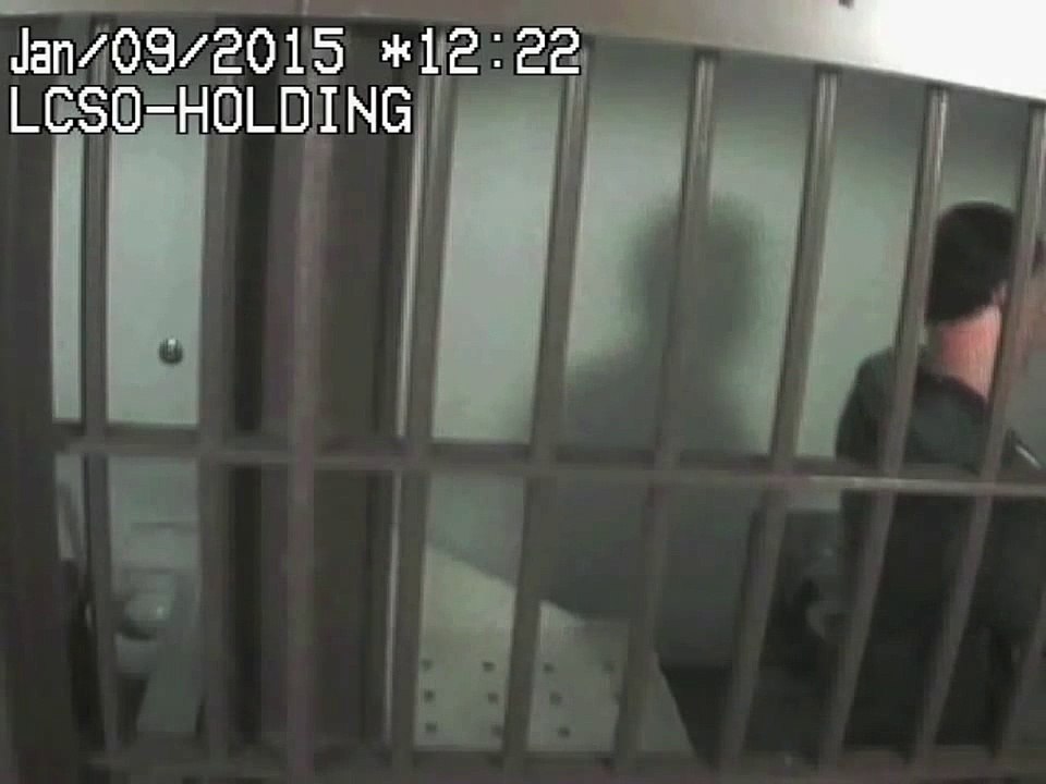 Man Punching Himself Caught On Jail CCTV