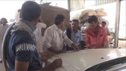 تفويج حجاج اليمن عبر منفذ الوديعة البري مع السعودية