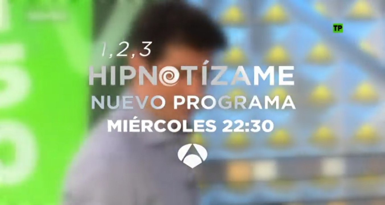 Promo '1, 2, 3, Hipnotizame Antena 3 2016