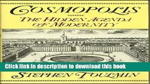 Read Cosmopolis the Hidden Agenda of Modernity  Ebook Free
