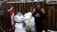 Kev VS. the Snowman