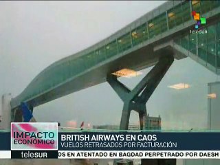 Problema informático en British Airways causa retrasos