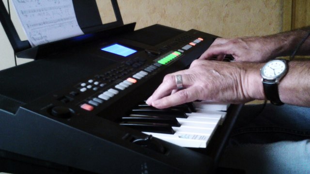 Red roses for a blue lady COVER keyboard