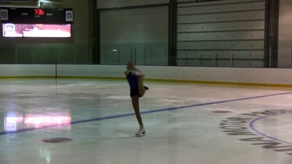 2016 Sask Skate Invitational & Sask Open Singles Competition- Pre-Novice Woman Short Program Grp 4