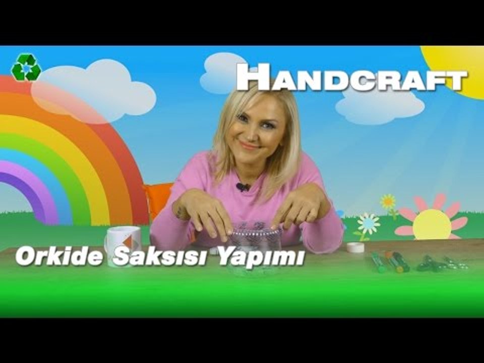 Orkide Saksısı Yapımı