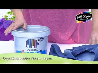 Boya Kutusuyla Saksı Yapımı