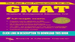 [PDF] The Best Test Preparation for Gmat: Graduate Management Admission Test Popular Collection