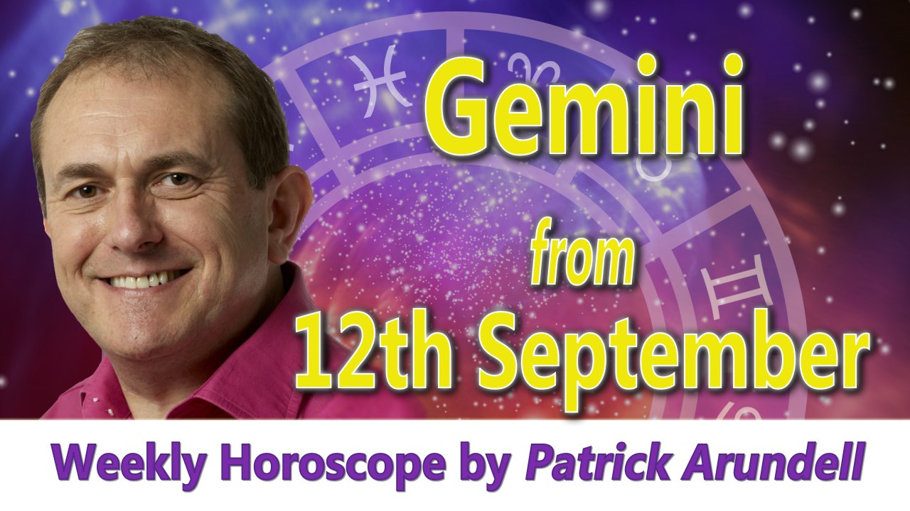 Gemini Weekly Horoscope from 12th September 2016