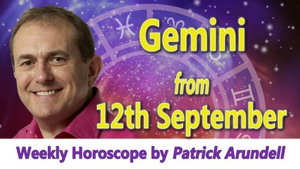 Gemini Weekly Horoscope from 12th September 2016
