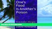 Must Have PDF  One s Food is Another s Poison: Find Hidden Allergies  Best Seller Books Most Wanted