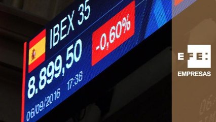 La Bolsa española pierde un 0,60% y los 8.900 puntos arrastrada por malos datos en EEUU