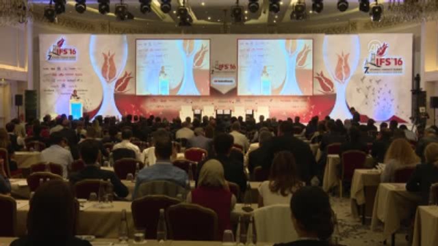 İstanbul Finans Zirvesi - Türkiye Cumhuriyet Merkez Bankası Başkanı Çetinkaya (1)