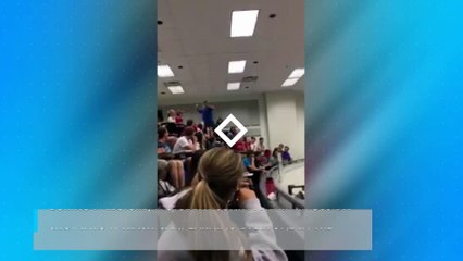 Student nails impossible shot in chemistry class, becomes campus hero