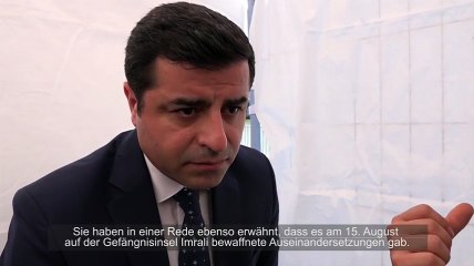 Selahattin Demirtaş Köln de Çok Sert Açıklamalarda Bulundu