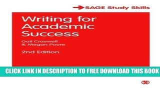 Collection Book Writing for Academic Success (SAGE Study Skills Series)
