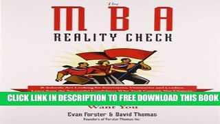 New Book The MBA Reality Check: Make the School You Want, Want You