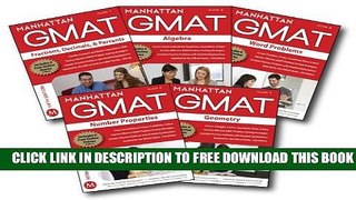 New Book Manhattan GMAT Quantitative Strategy Guide Set, 5th Edition (Manhattan GMAT Strategy