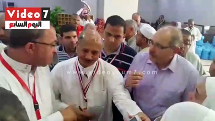 وزير التخطيط يتفقد أماكن سكن حجاج السياحة الاقتصادى بالعزيزية