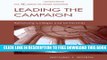 New Book Leading the Campaign: Advancing Colleges and Universities (American Council on Education