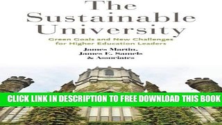 Collection Book The Sustainable University: Green Goals and New Challenges for Higher Education
