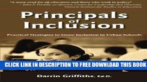 New Book Principals of Inclusion: Practical Strategies to Grow Inclusion in Urban Schools