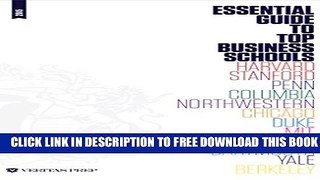 New Book Essential Guide to Top Business Schools, 2016 Edition