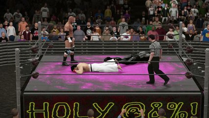 WWE 2K16 HHH v ryu v venom
