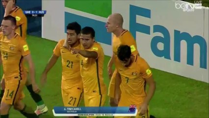 Tim Cahill Scores vs UAE (0-1)