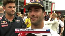 Daniel Ricciardo  Post Race Interview F1 2016 Italian Grand Prix