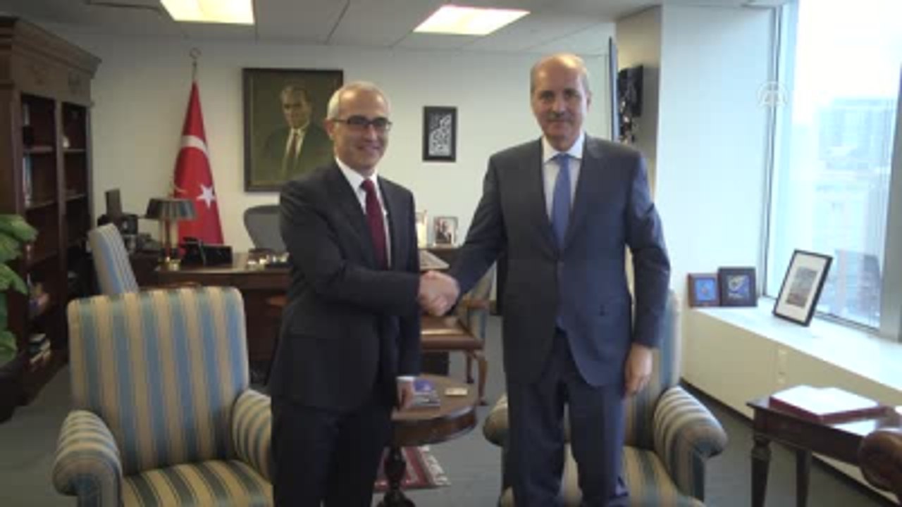 Başbakan Yardımcısı Numan Kurtulmuş, New York Başkonsolosluğunu Ziyaret Etti - New