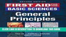 New Book First Aid for the Basic Sciences, General Principles, Second Edition (First Aid Series)