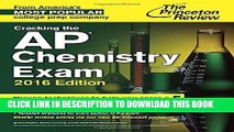 Collection Book Cracking the AP Chemistry Exam, 2016 Edition (College Test Preparation)