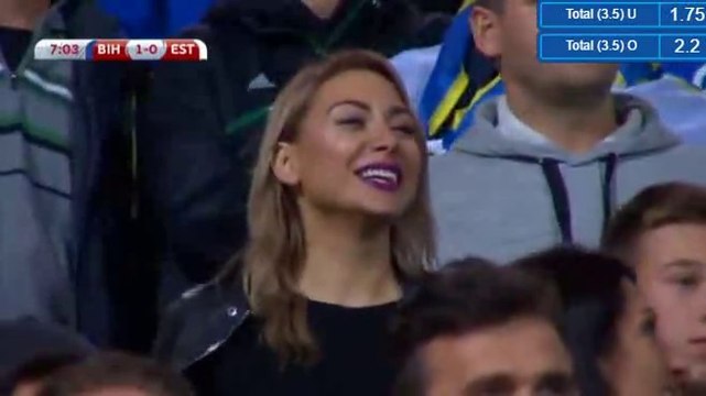 Emir Spahic Goal HD - Bosnia & Herzegovina 1-0 Estonia - 06.09.2016 HD